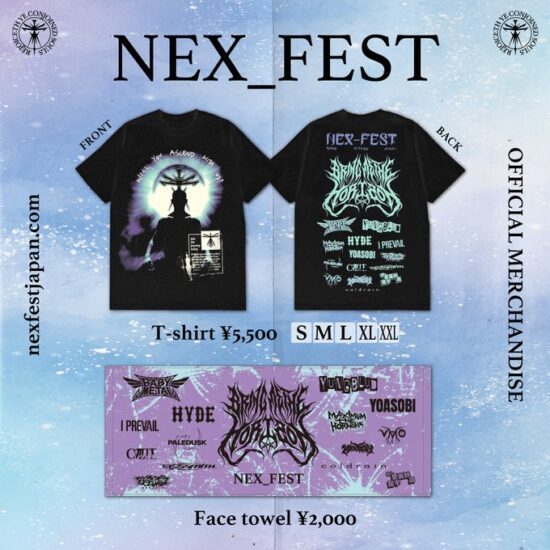 「NEX_FEST」 オフィシャル・グッズ公開 べビメタだらけの・・・
