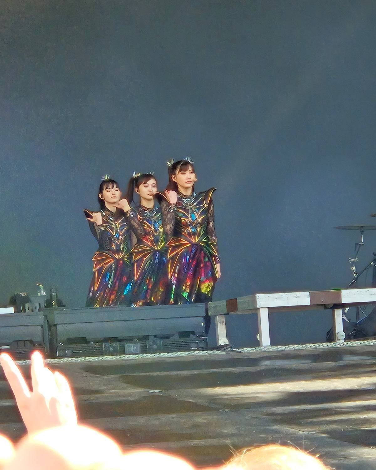 BABYMETAL「WORLD TOUR 2025 EU/UK」イギリス『Download Festival UK』のライブの模様